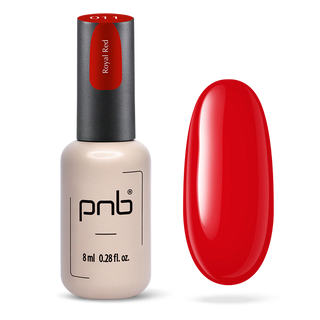 УФ/LED гель-лак для ногтей PNB 011 "ROYAL RED" 8ml