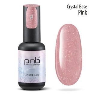 Baza kryształowa UV/LED PNB, różowa 8 ml