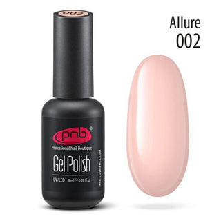 UV/LED гель-лак для ногтей PNB 002 "ALLURE" 8ml