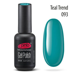 УФ/LED гель-лак для ногтей PNB 093 "TEAL TREND" 8ml