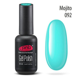UV/LED гель-лак для ногтей PNB 092 "MOJITO" 8ml
