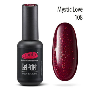 UV/LED гель-лак для ногтей PNB 108 "MYSTIC LOVE" 8ml