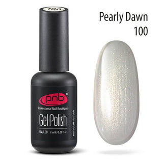 UV/LED гель-лак для ногтей PNB 100 "PEARLY DOWN" 8ml