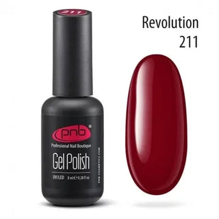 Lakier hybrydowy UV/LED PNB 211 "REVOLUTION" 8ml