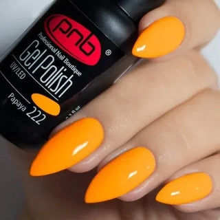 Smalto Gel UV/LED PNB 222 "PAPAYA" 8ml