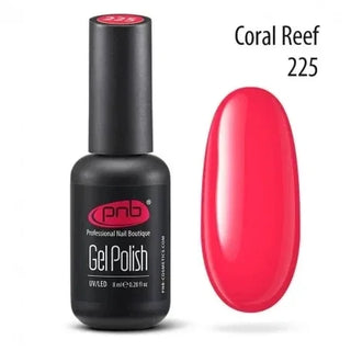 Smalto Gel UV/LED PNB 225 "CORAL REEF" 8ml