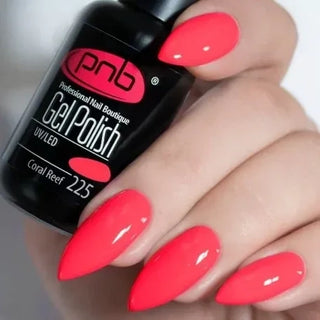 Smalto Gel UV/LED PNB 225 "CORAL REEF" 8ml