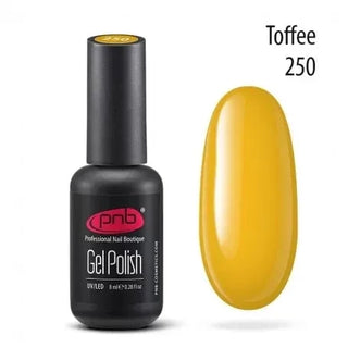 Lakier hybrydowy UV/LED PNB 250 "TOFFEE" 8ml