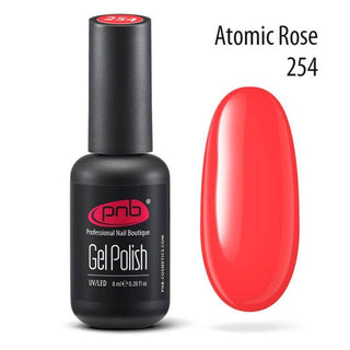 UV/LED гель-лак для ногтей PNB 254 "ATOMIK ROSE" 8ml