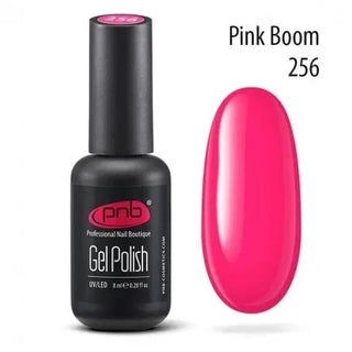 Lakier hybrydowy UV/LED PNB 256 "PINK BOOM" 8ml