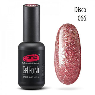 UV/LED гель-лак для ногтей PNB 066 "DISKO" 8ml