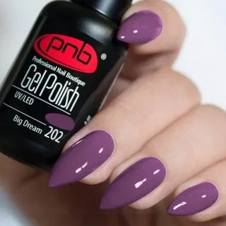 Lakier hybrydowy UV/LED PNB 202 "WIELKIE MARZENIE" 8ml
