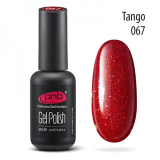 UV/LED гель-лак для ногтей PNB 067 "TANGO" 8ml