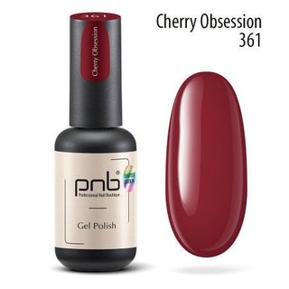 UV/LED гель-лак для ногтей PNB 361 "Cherry Obsession" 8ml