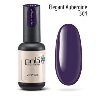 UV/LED гель-лак для ногтей PNB 364 "Элегантный баклажан" 8ml