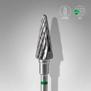 Staleks – frez z węglika spiekanego "Stożek" (FT71G060/14) - Ø 6mm, 14mm, gruby