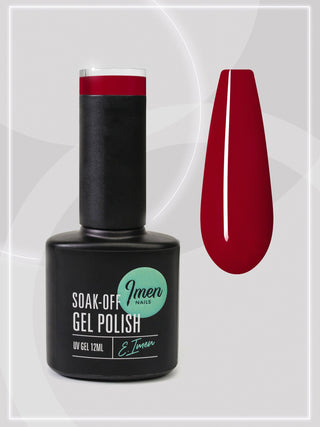 Smalto Gel UV/LED Imen 015 Rosso Porpora 12ml