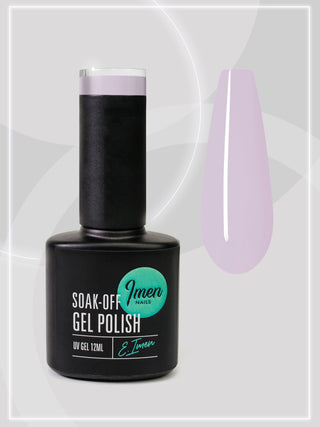 Lakier hybrydowy UV/LED Imen 017 Pastelowy Lawendowy 12ml