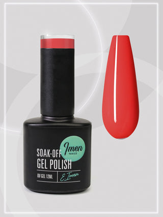 Lakier hybrydowy Imen 022 Neonowy Łosoś 12ml