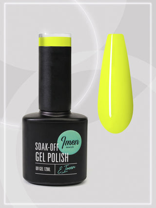 Lakier hybrydowy UV/LED Imen 044 Neonowy Żółty 12ml