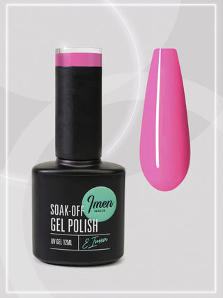 Lakier hybrydowy UV/LED Imen 055 Barbie Pink 12ml