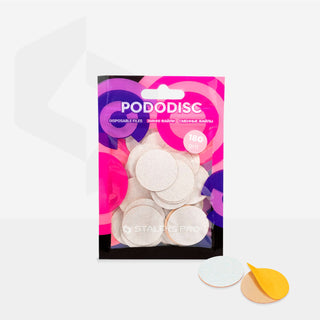 Staleks Pro наждачная бумага Pododisc L PDF-25-180 белая