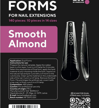 Podwójne Formy Ready2GO "Gładki Migdał"