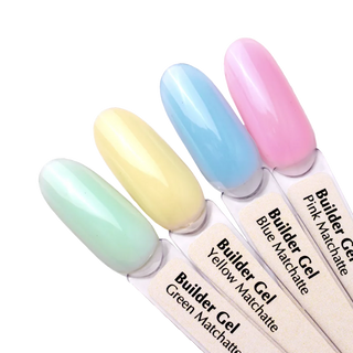 PNB UV/LED строительный гель, Matchatte желтый 15ml