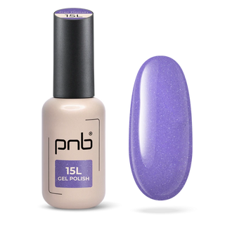 Gel nail polish PNB 15L Lavender Glow , 8 ml