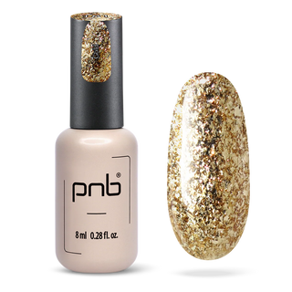 Smalto Gel UV/LED PNB 181 "STAR WAY GOLD" 8ml