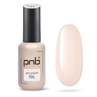 Gel-Nagellack beige PNB Silk Silence Nr19L, Emaille (8 ml)