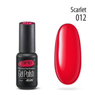 UV/LED Gel Polish Nagellack PNB 012 "SCARLET"  8ml
