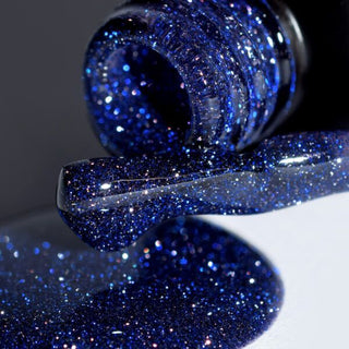 UV/LED Gel Polish Lack PNB SHOCK EFFECT 04, "Ultramarine"