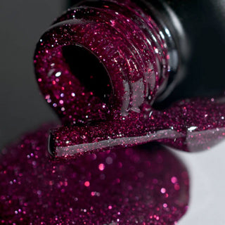 UV/LED Gel Polish SHOCK EFFECT 12 Ruby PNB 8 Ml