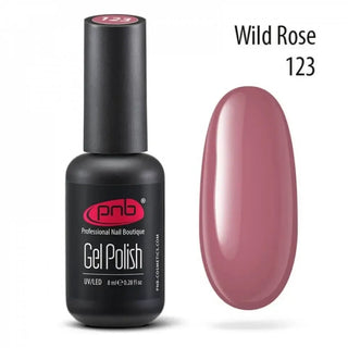 UV/LED Gel Polish Nagellack PNB 123 "Wild Rose " 8ml