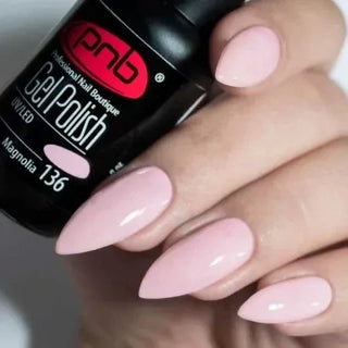 UV/LED Gel Polish Nagellack PNB 136 "MAGNOLIA"  8ml