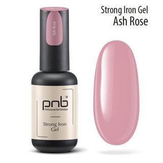 UV/LED STRONG IRON GEL, ASH ROSE 8ml