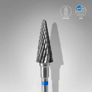 Carbide Nail Drill Bit, "Cone" Blue, Diameter 6 Mm / Working Part 14 Mm FT71B060/14