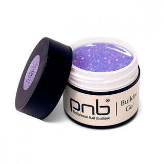 PNB UV/LED Builder Gel, Purple Stardust, 50 ml