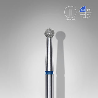 Stalkes Diamantschleifaufsatz - "Kugel" blau 2,7mm - FA01B027