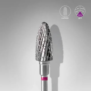 Staleks Hartmetall-Schleifaufsatz - "Mais" lila FT90V060-14: