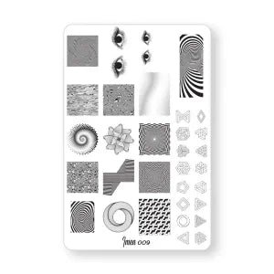 Stamping plate IMEN #09
