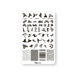Stamping plate IMEN #12