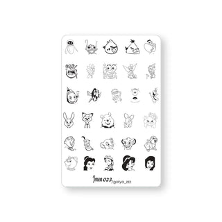 Stamping plate IMEN #23