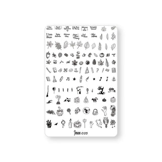 Stamping plate IMEN #35
