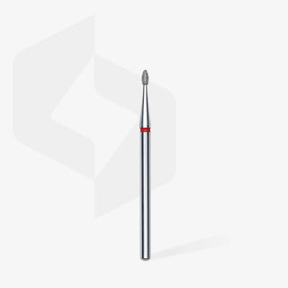 Diamantfräser Runde Knospe Rot, Durchmesser 1.6 Mm / Arbeitsteil 3.4 Mm Staleks FA50R016/3.4