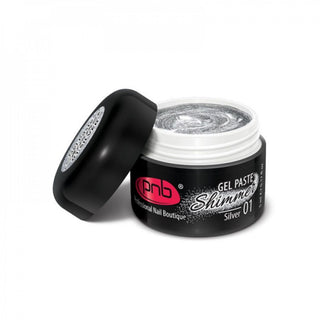 Shimmer Gel Paste PNB 01 Silver