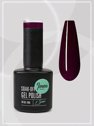 Gel Polish Imen 115 Deep burgundy 12ml