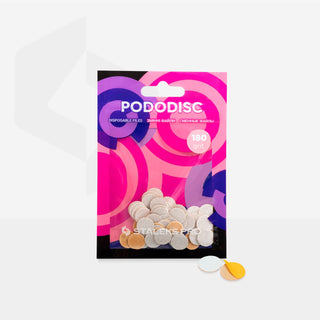 Staleks Pro Schleifpapiere Pododisc XS PDF-10-180 weiss