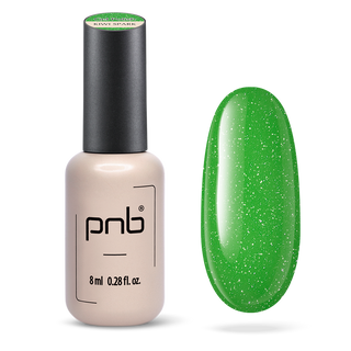 UV/LED Gel Polish Nagellack PNB Juicy Spark, Kiwi Spark, 8ml